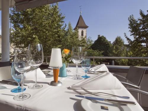 Hotel Mariotto Am Burghof Lorrach Luaran gambar